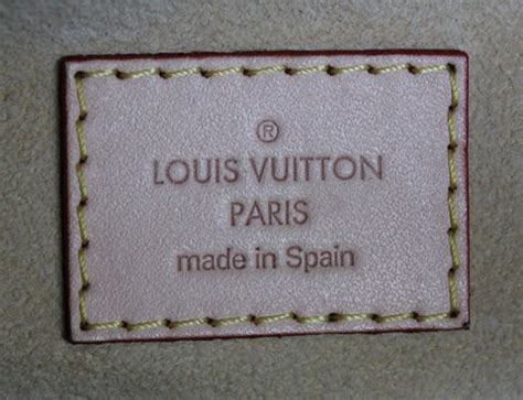 is louis vuitton made in spain|louis vuitton factory paris.